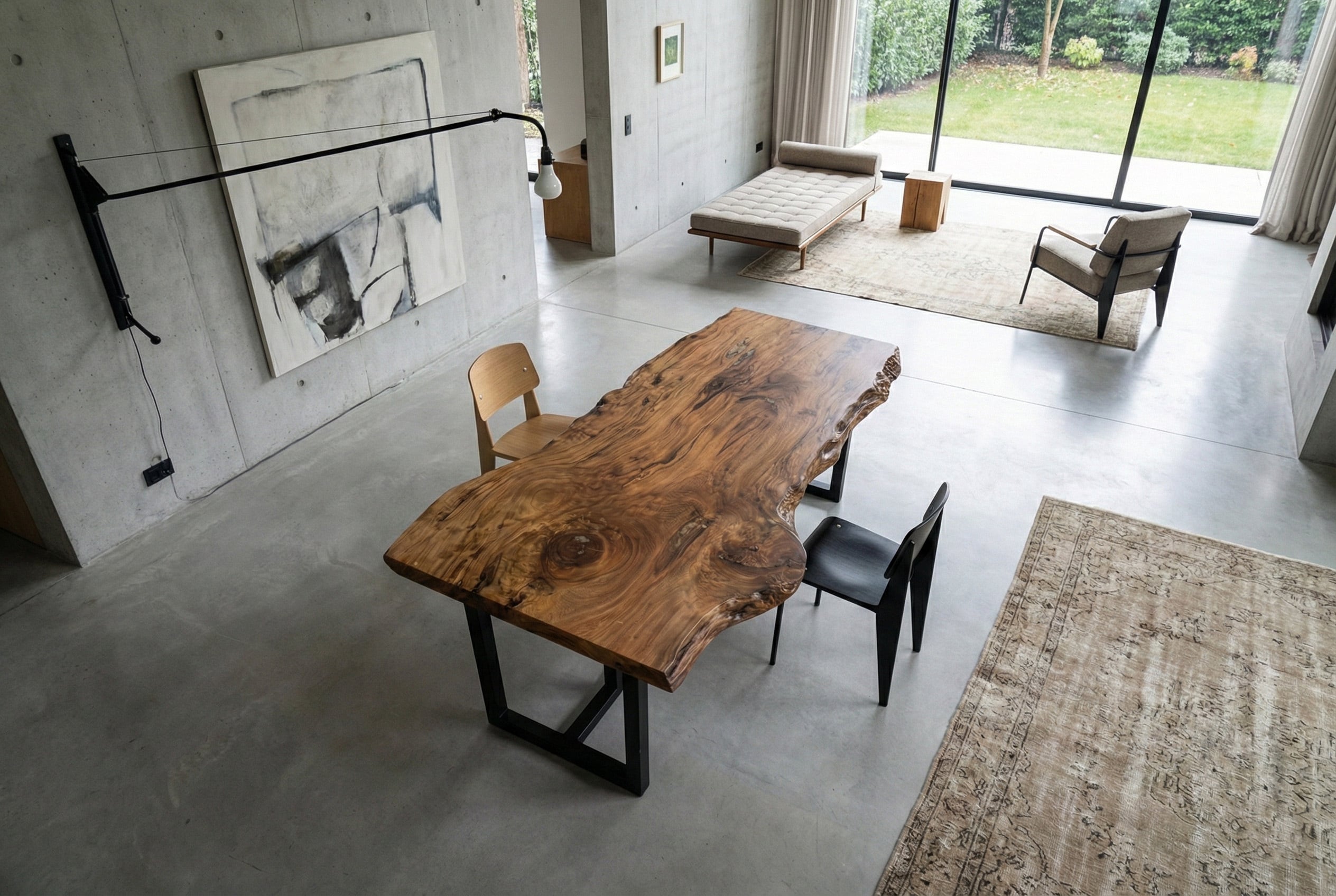 Premium】屋久杉（ヤクスギ）_1940×740-830-840×70_青山店_テーブル天