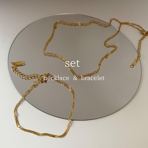 necklace & bracelet set販売 ネックレス ブレスレット