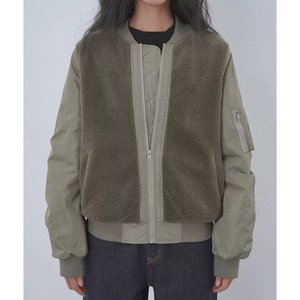 ボアコンビブルゾン JK3464