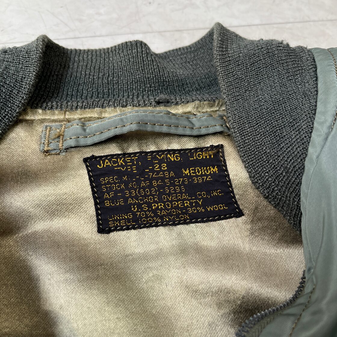50s USAF L-2B Flight Jacket 50年代 エアフォース フライトジャケット 