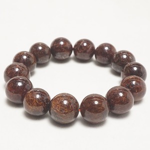 ブロンズルチル ブレスレット 14mm 一点物 111-2654