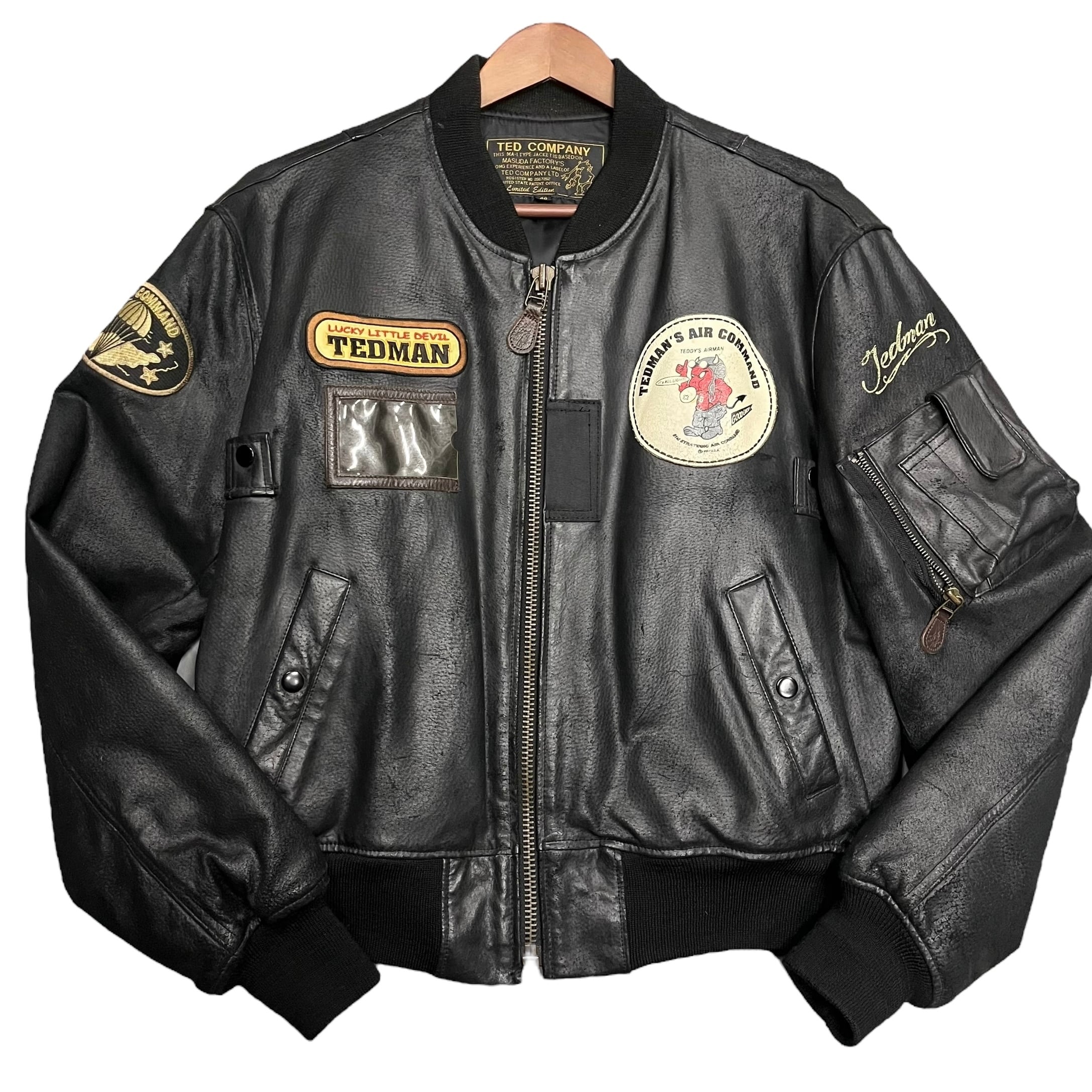 TED COMPANY デッドマン MA-1 フェード フライトジャケット TED MAN/本