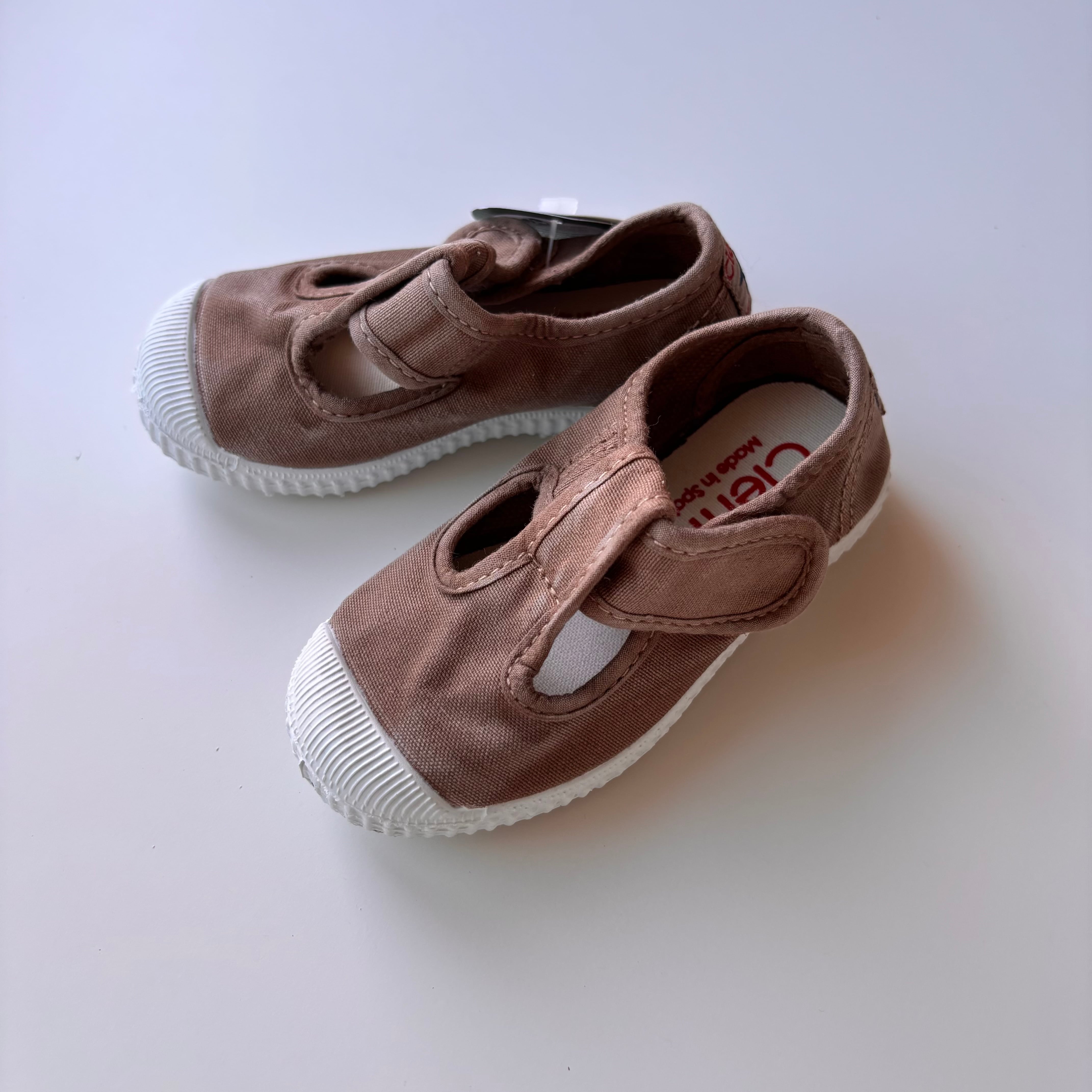 【即納】cienta / canvas Tstrap / beige(ムラ染) / No.46