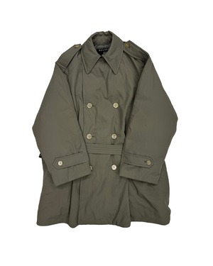 【 BELPER 】26AW  "DOWN-FILLED TRENCH COAT "(デポジット30%表記)
