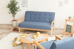 NEW RETRO オリジナル 2人掛けソファ PUレザー