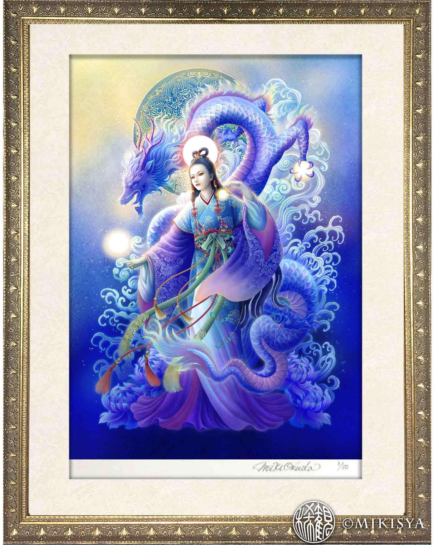 日本の神さま | 光の幻想アート・観稀舎（みきしゃ）｜画家・奥田みき