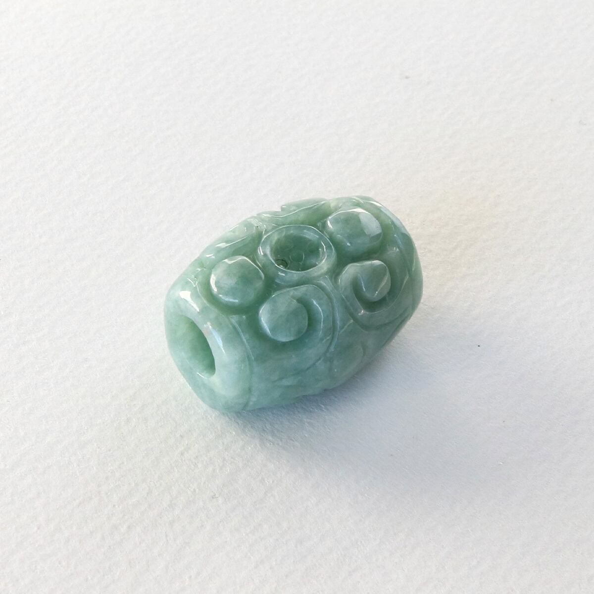 翡翠 如意 モチーフ ペンダントトップ MPH32RY A貨翡翠 jd_pt1037