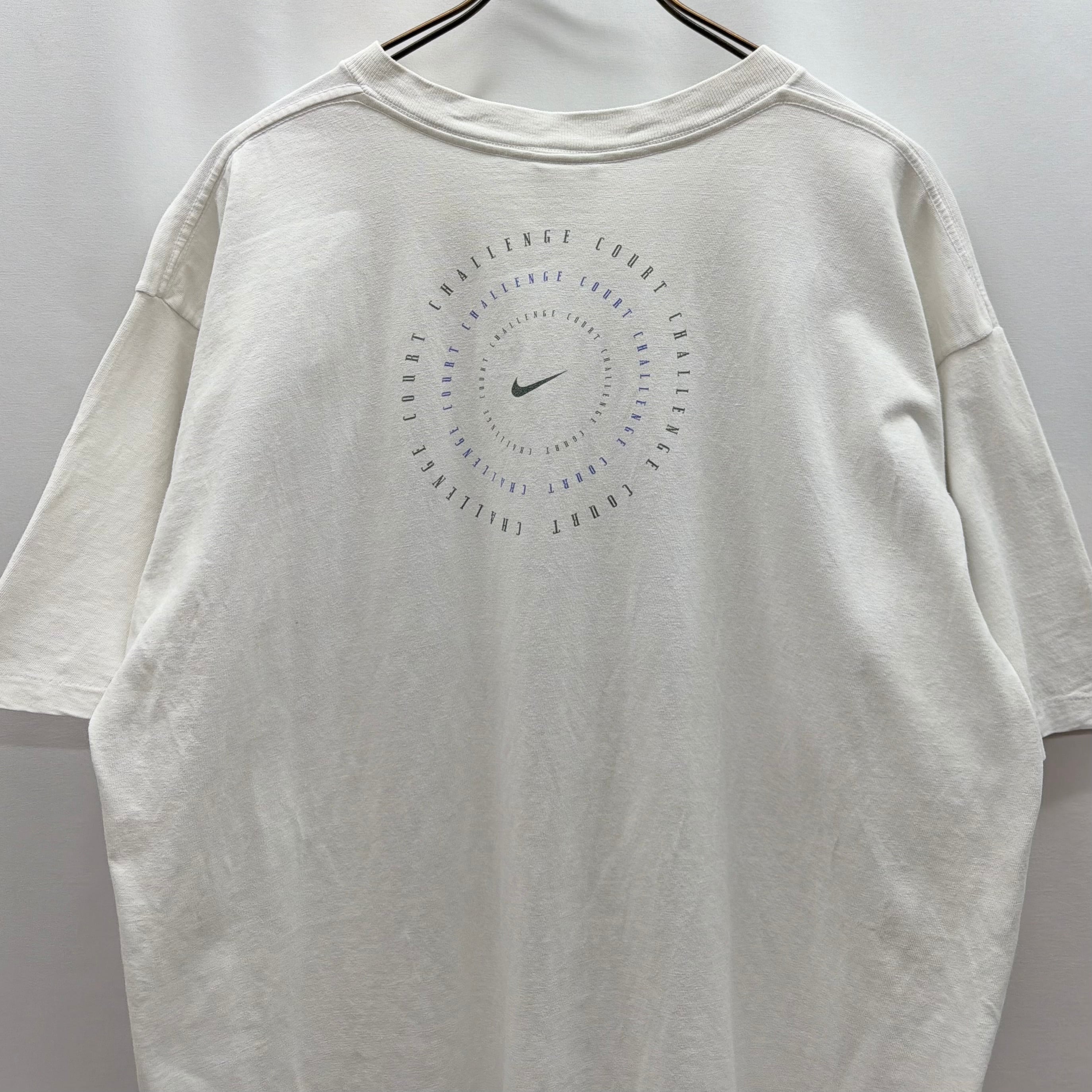 NIKE】90's NIKE “CHALLENGE COURT” Tシャツ 銀タグ USA製 ナイキ | no