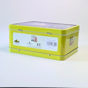 【 E.T.( イーティー )】Tin LUNCH BOX / ランチボックス / ブリキ缶 〚アメリカン雑貨 アメトイ〛