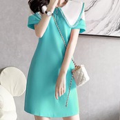 Loose Slimming Elegant Dress 5065