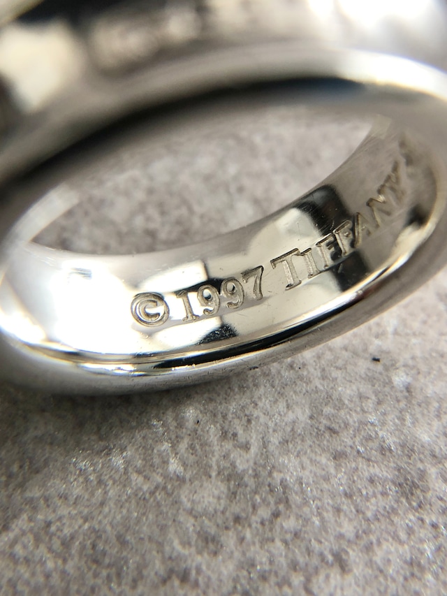 Tiffany & Co. ティファニー 指輪 12号 シルバー ナロー 925 リング vintage ヴィンテージ オールド gar8vc