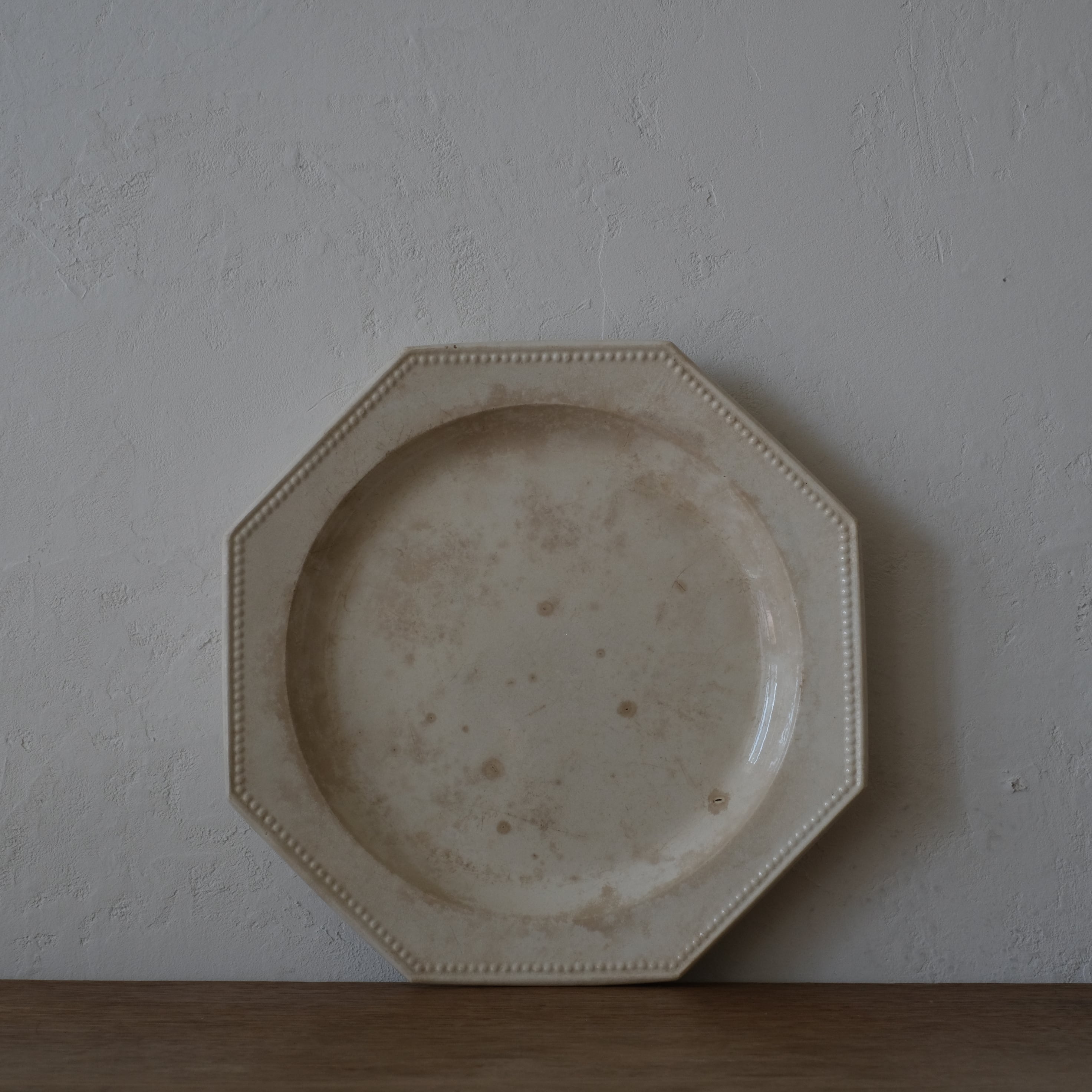 モントロー オクトゴナル A ファイアンスフィーヌ ファイアンスフィーヌ、古手のオクトゴナル皿 | couperin