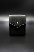 Item No.0308： Small Rich Coin Case1/Baby calf Black