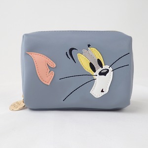 F218229_TOM and JERRY×Flapperフェイスアップリケコスメポーチ