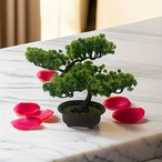 松 盆栽 人工盆栽 人工観葉植物 フェイクグリーン ホームインテリア