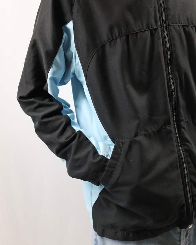 "NIKE" bicolor track jacket