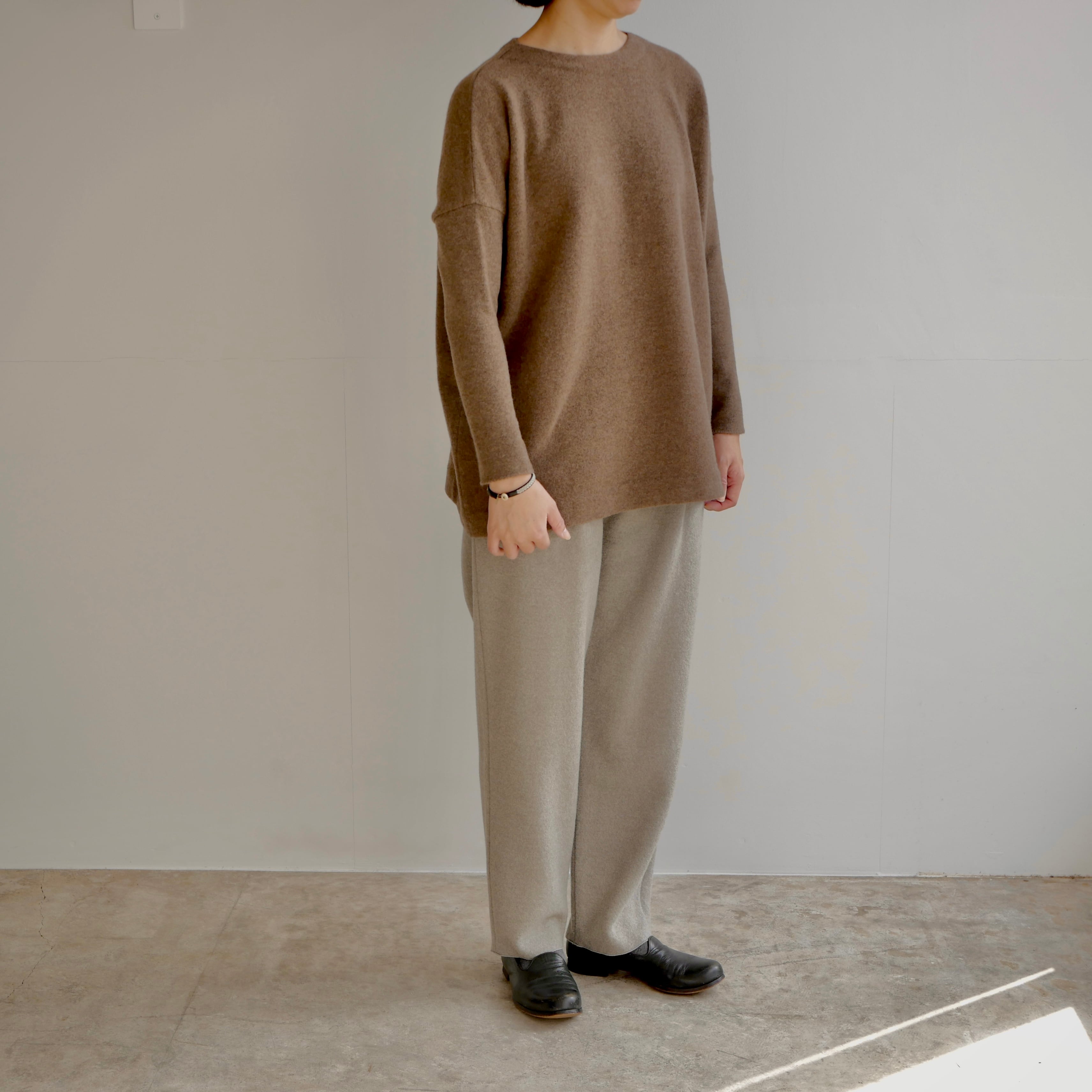 evameva プレスウールパンツ | Vie