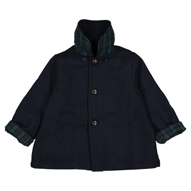 ご予約【MaisonMarelle】送料無料Coat VERNEUIL- blue mostly wool5y-8y