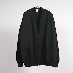 【NWOT】90’s JANTZEN Two Tone Sweat Cardigan OSFA USA製 ジャンセン スウェットカーディガン ツートーン