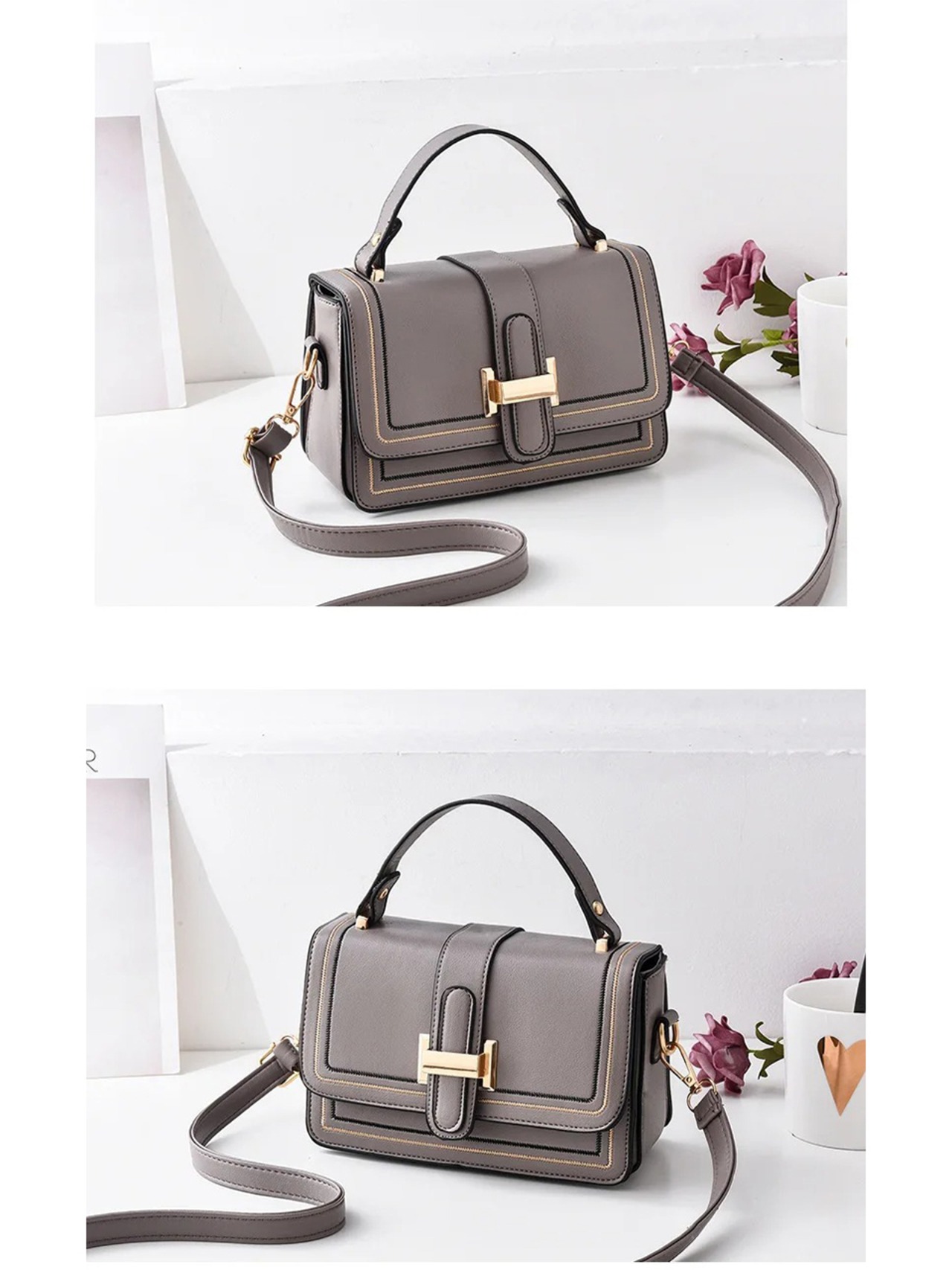 【0279】Stitch Mini Square Shoulder Hand Bag