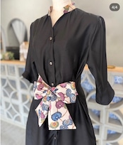 ワイドリボンkariyushiワンピース black