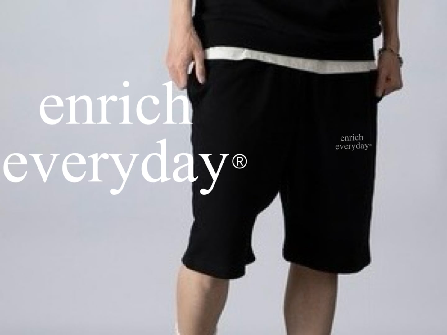 受注生産：11月上旬お届け予定）everyday sweatshorts 8.2oz ／ 8.2オンス 裏パイル スウェットショートパンツ（セットアップ対応）
