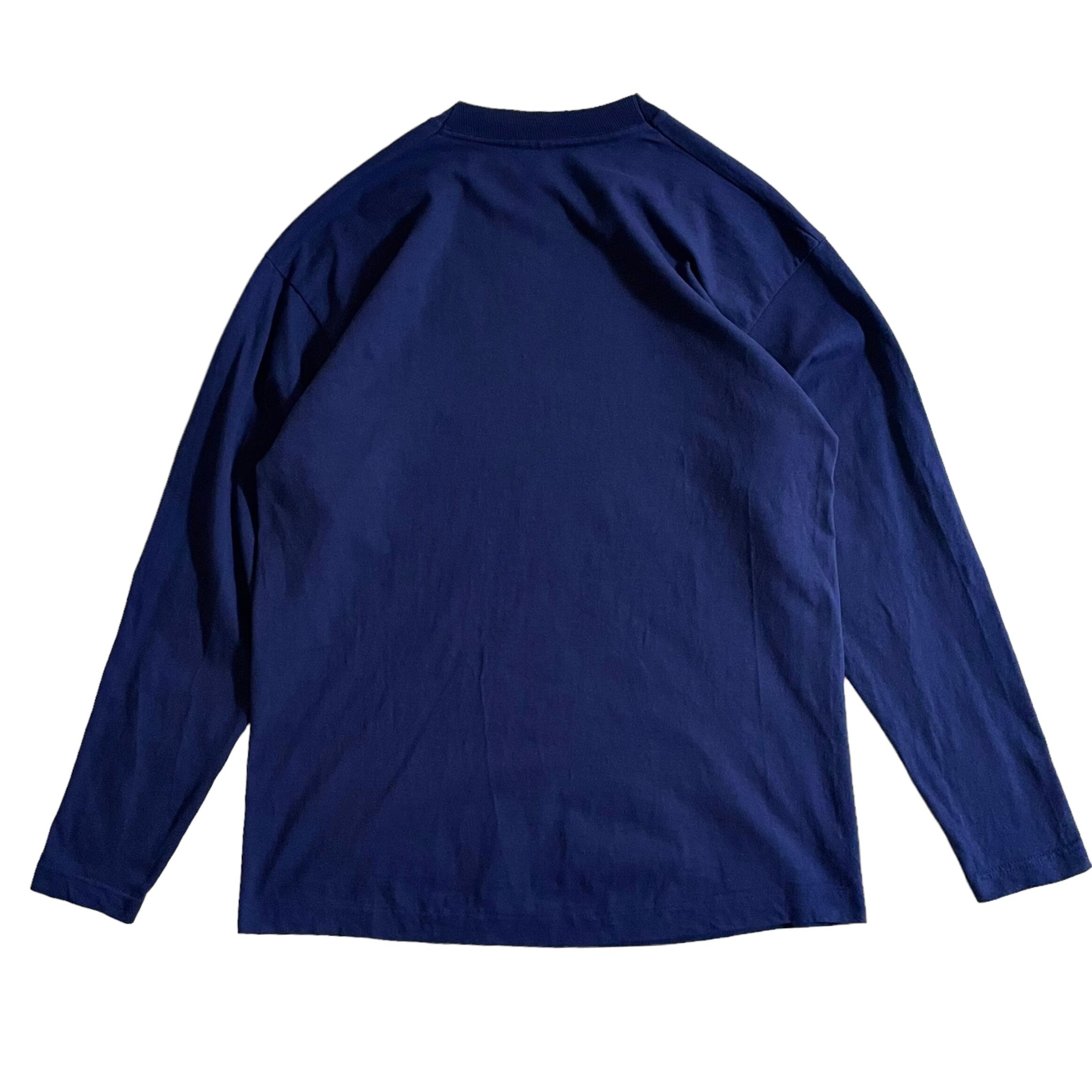 1990's アイルランド製 FRUIT OF THE LOOM ブランドロゴ 長袖Tシャツ