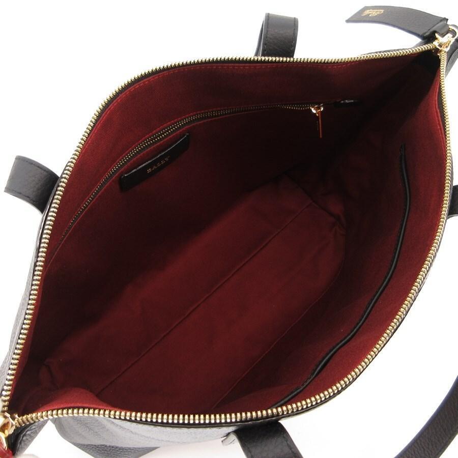 美品　BALLY バリー ビジネスバッグ ショルダー　トート　レザー 黒【中古】 BALLY バリー トートバッグ ショルダーバッグ ハンドバッグ レザー
