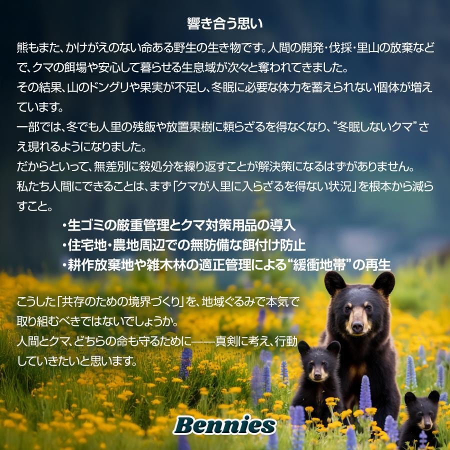 クマ激臭大パニック! 50個入(忌避剤顆粒付) 出会ってからの熊撃退
