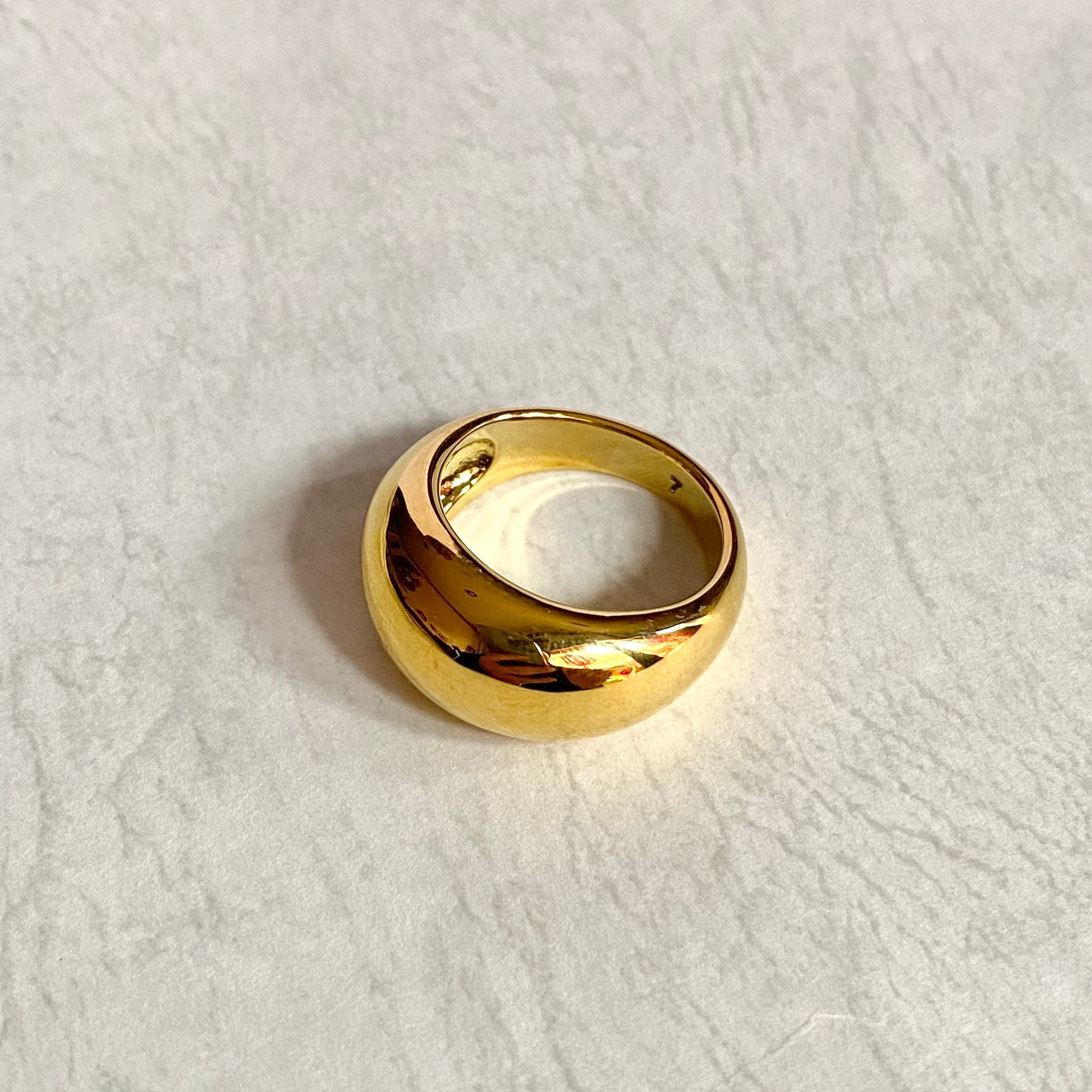 Moon ring + gold