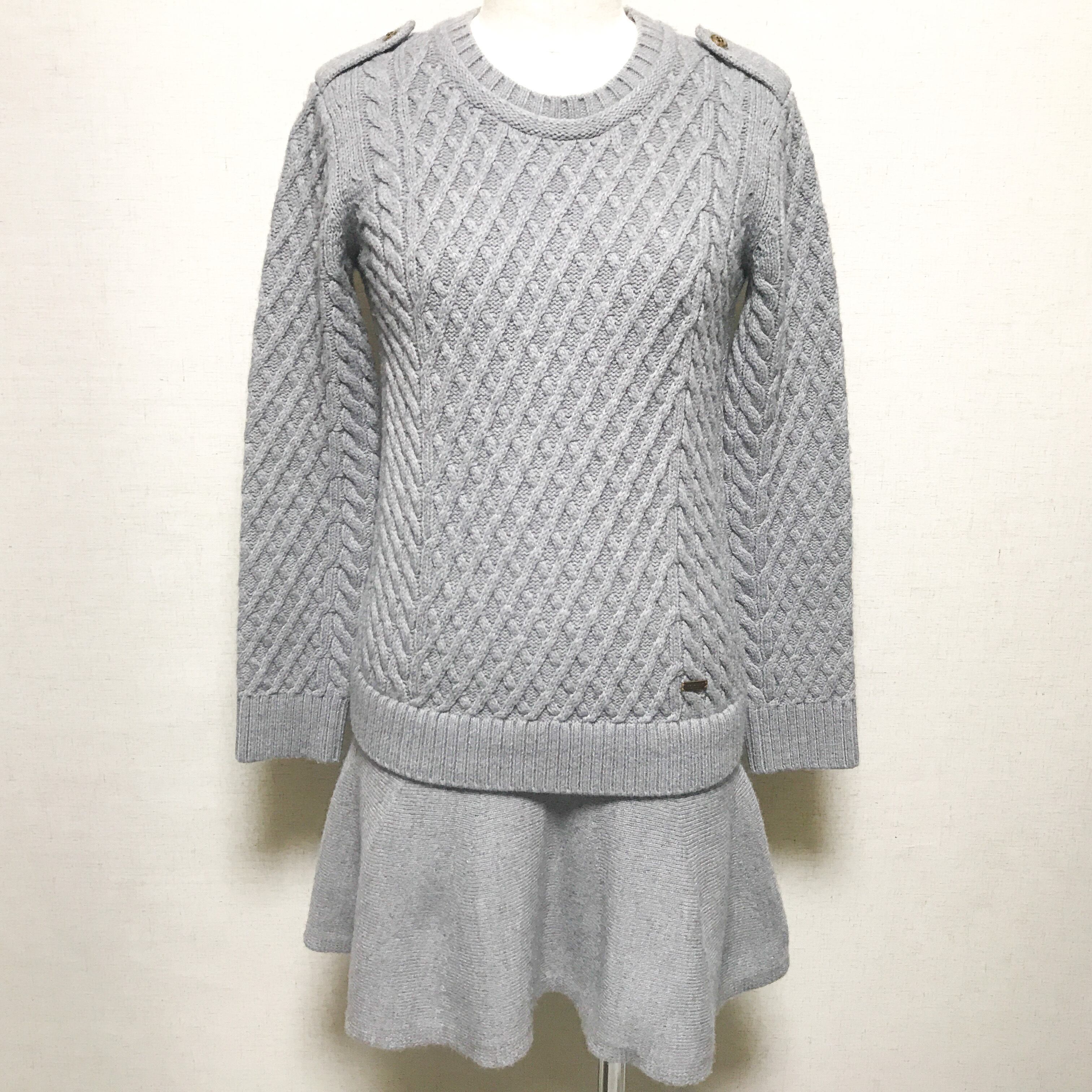 公式 バーバリーブルーレーベル ニットワンピース ベージュ 38 ワンピース Www Lititzrecroc Com