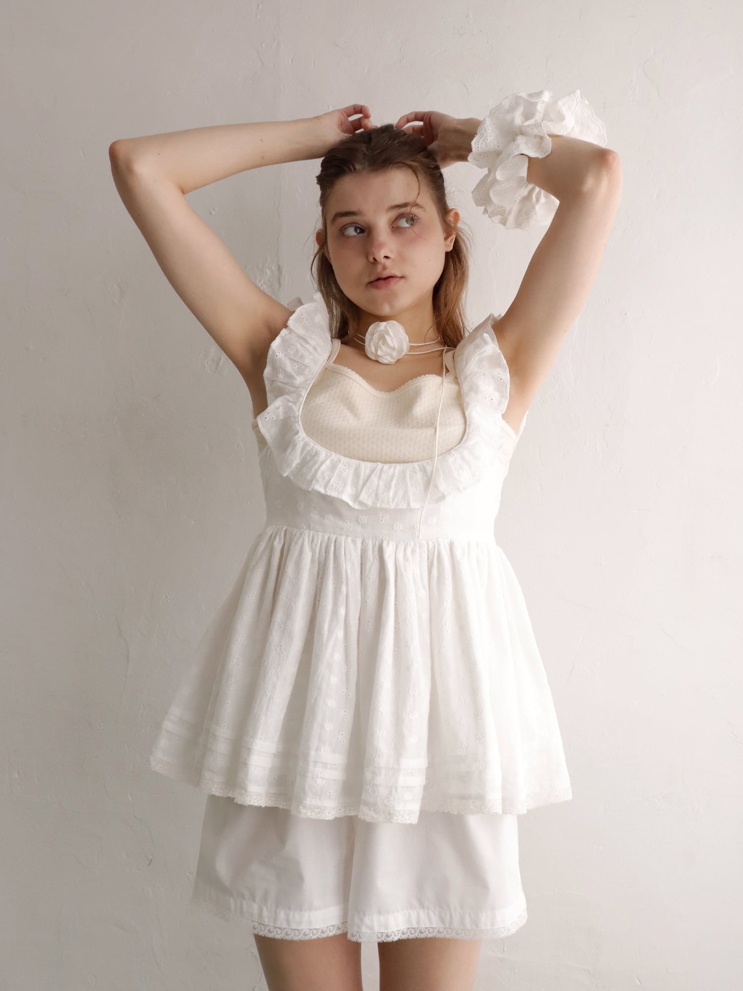 PETIT APLON TOP -LACE- | mieya mieya