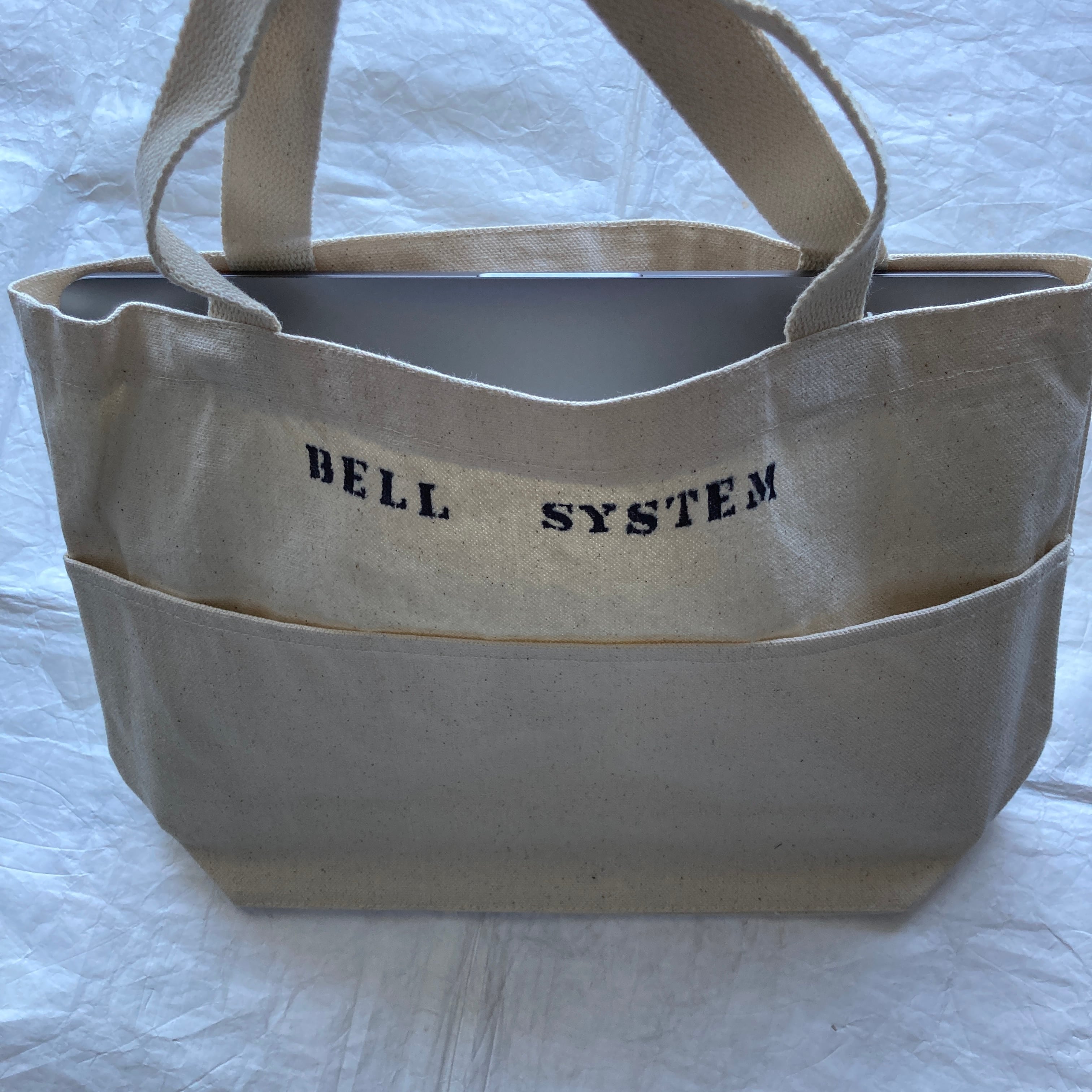 【DEADSTOCK】80s BELL SYSTEM社 ベルシステム社 キャンバス ツールバッグ 《デッドストック トート ヴィンテージ》