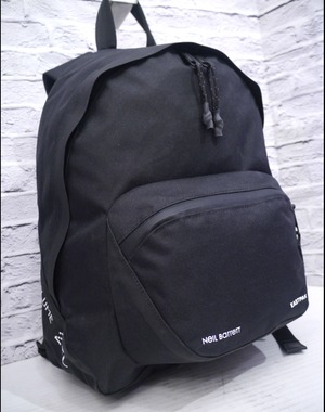 【希少コラボ/美品】NeiL BarreTT × EASTPAK ニールバレットｘイーストパック PADDED 25L 大容量 ノートPC収納可 バックパック リュック 黒