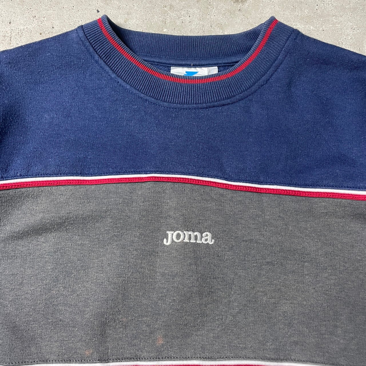 90年代 joma sportswear ユーロ ブランドロゴ プリント スウェットシャツ メンズL相当