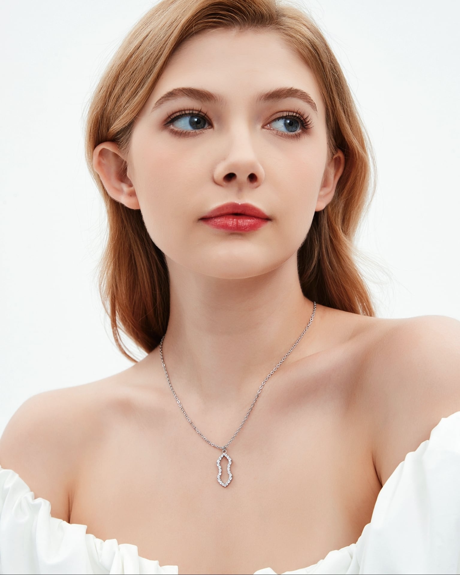AD.22 zirconia Necklace | ADNEW【エディニュー】