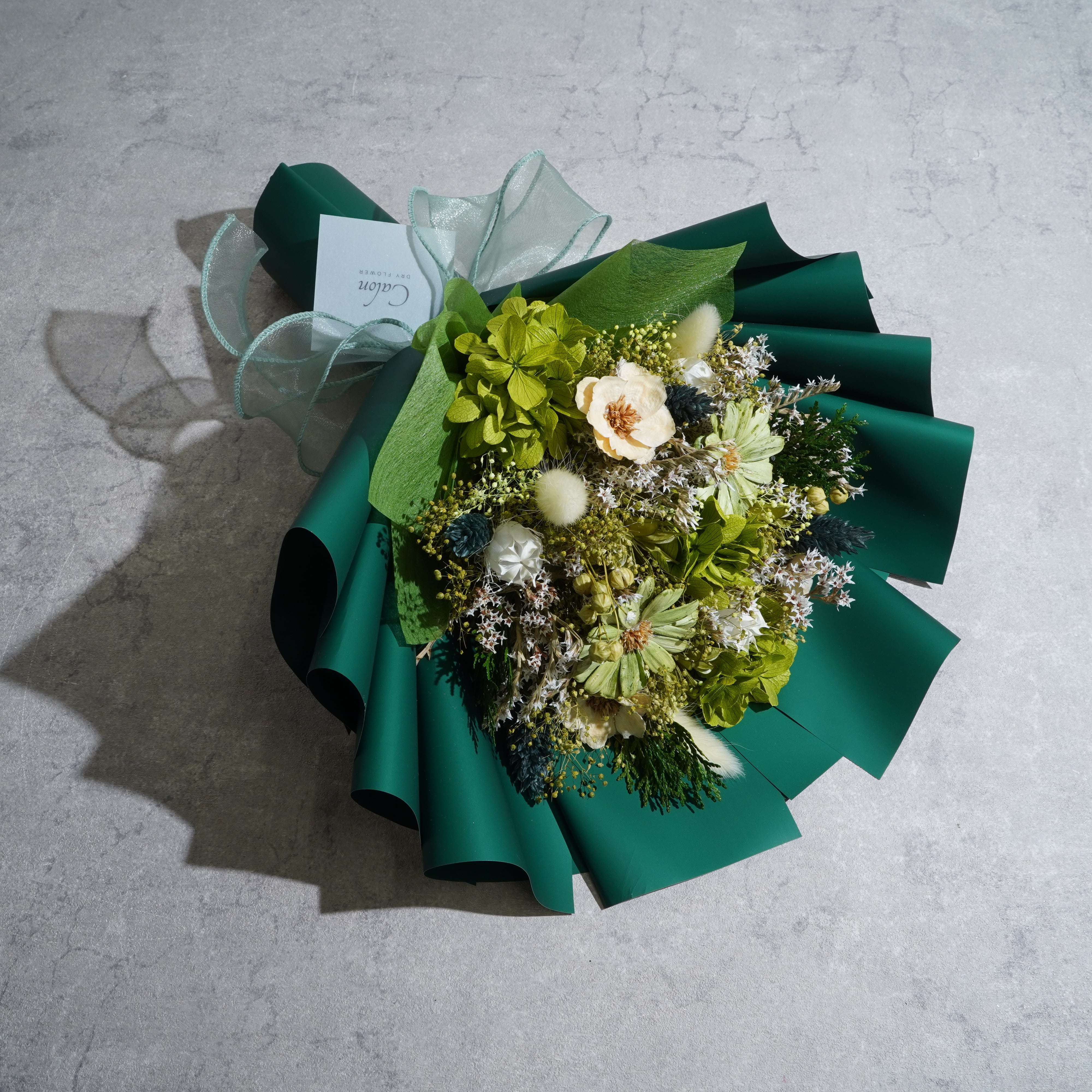 グリーンコーディネーターによるドライフラワーセット グリーンコーディネーターによるドライフラワーセット グリーン