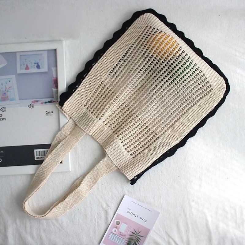 スカラップメッシュバッグ