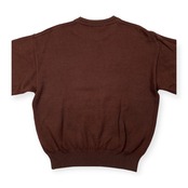 ARAMIS アラミス BIGアーガイル柄 ウールニットセーター サイズ L /メンズ/ブラウン/日本製