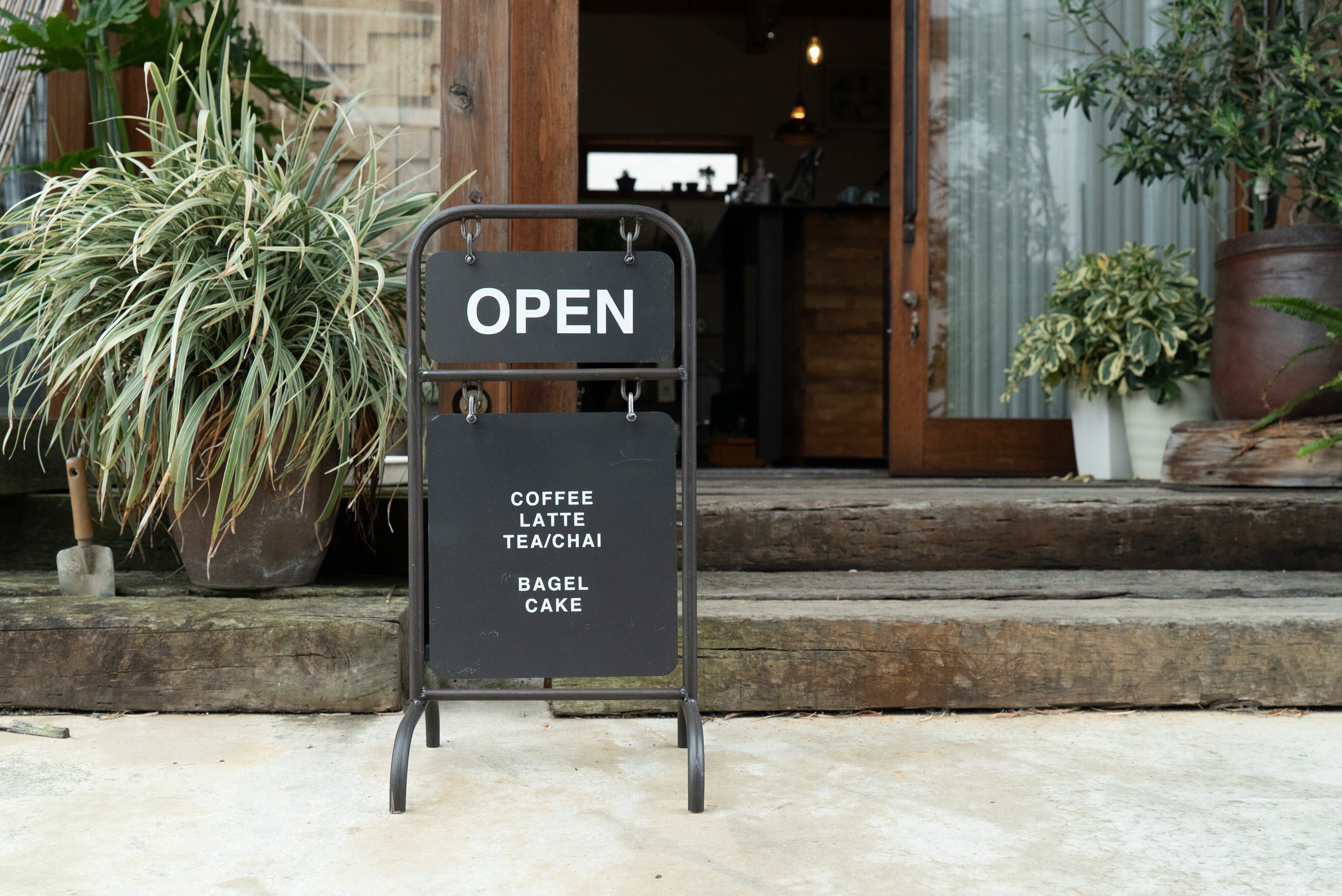 Diner Sign Board BLACK/アイアン/看板/OPENCLOSE文字あり/送料無料(北海道・沖縄・離島除く) | SIKAKU  powered by BASE