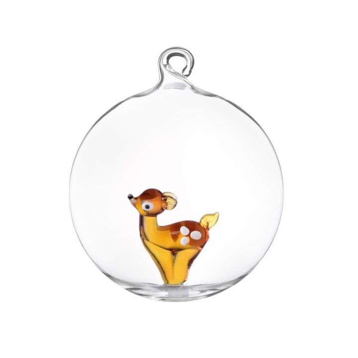 CHISTAMS BALL ORNAMENT LONELY FAWN