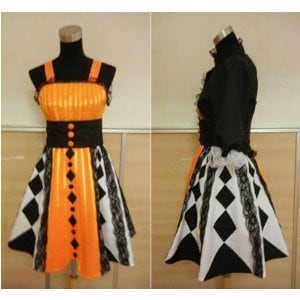 K394 Sound horizon 7th Marchen/黒き女将の宿ぶらん娘 コスプレ衣装