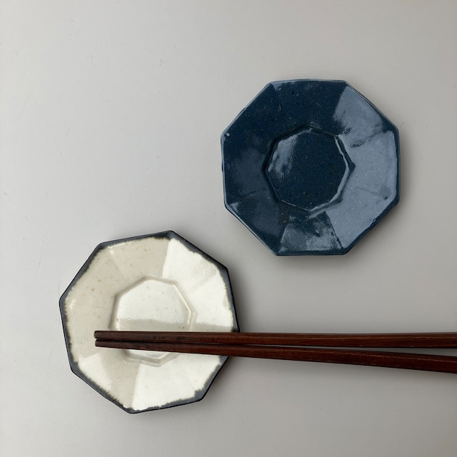 八角豆皿　宮内太志　砥部焼　