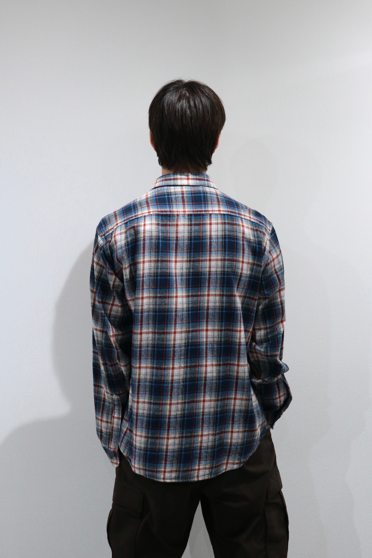 DOCKERS check flannel shirt