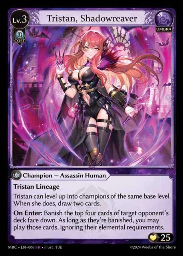 Tristan, Shadowreaver[SR]《MRC-6》