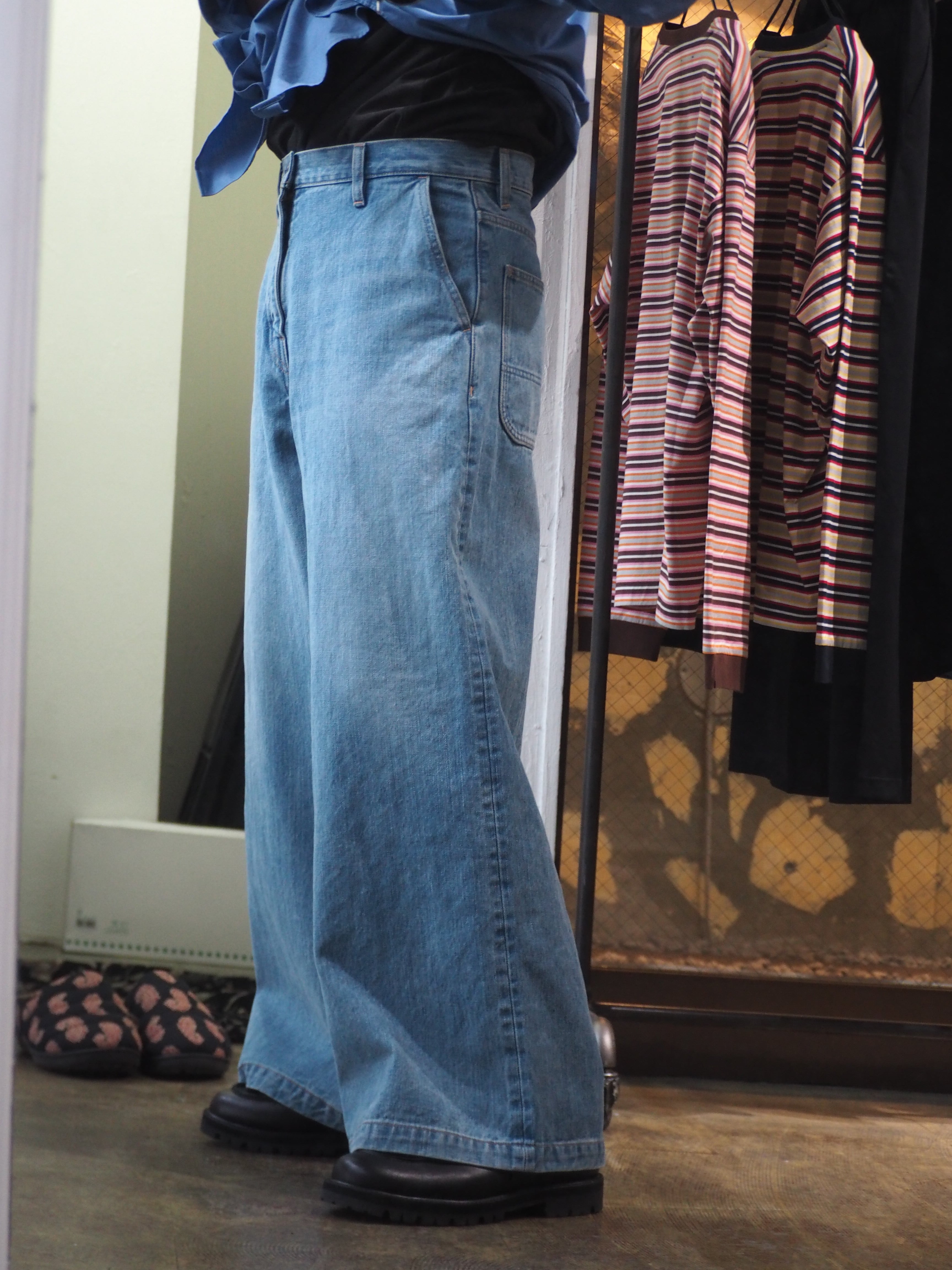 superNova. Baggy jeans - Old vintage wash / Light indigo
