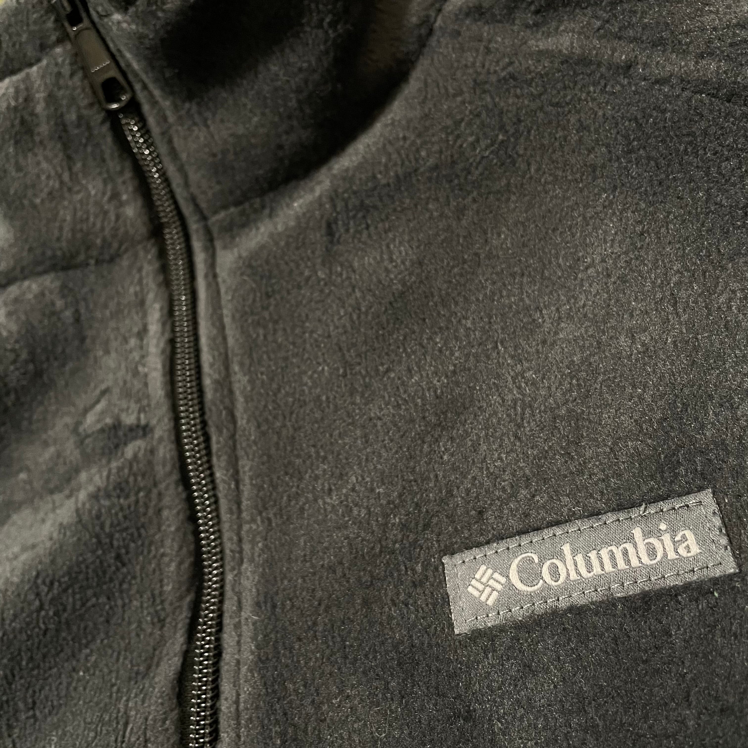 激安人気新品 Columbia コロンビア グレー チャコール フリース ジャケット パーカー