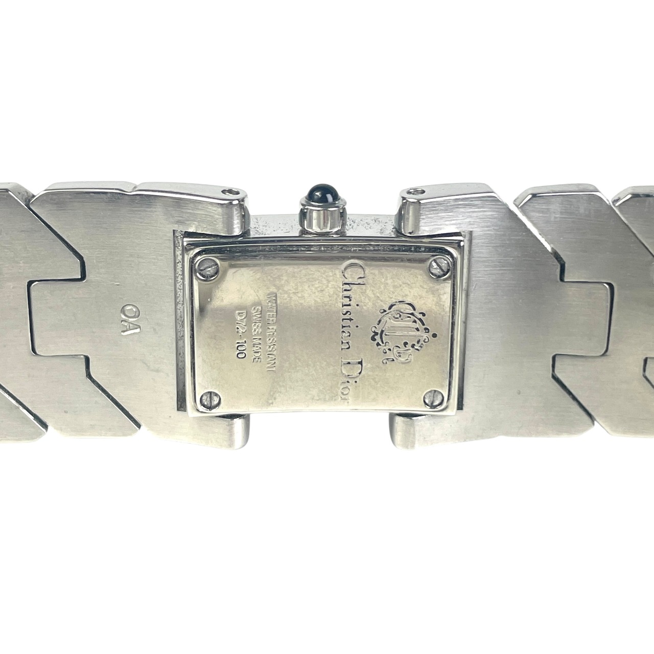 【最終処分SALE】Christian Dior　ディオール　時計　Ｄ７２ー１００シルバー A-7284