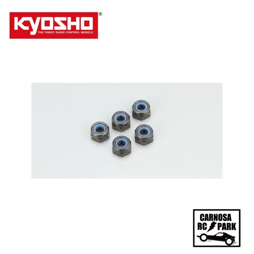 【KYOSHO 京商】ナット(M3x3.3) ナイロン (5入) [1-N3033N]