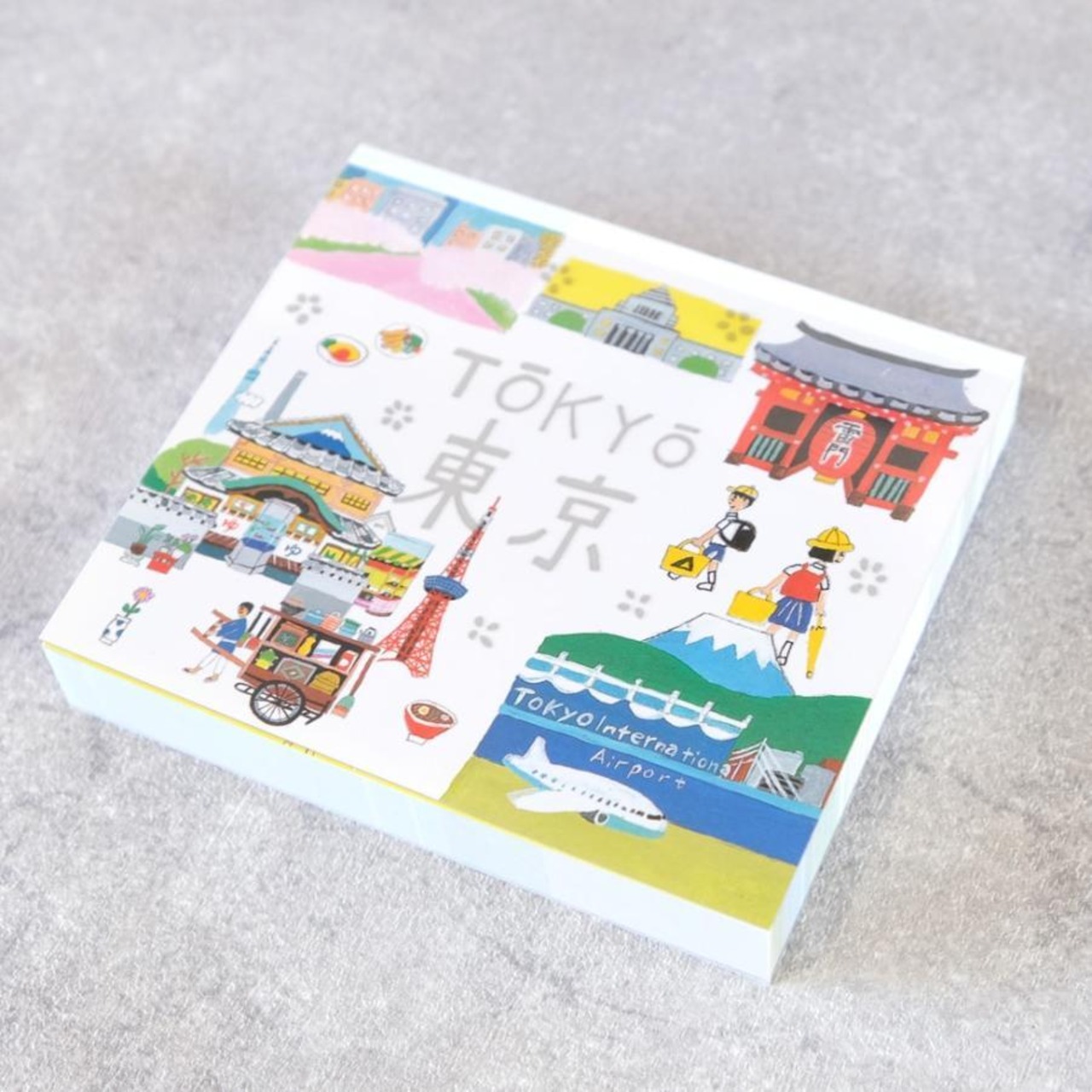 ブロックメモ 東京 TOKYO 沖野愛 メモ帳 表現社 cozycaproducts かわいい イラスト